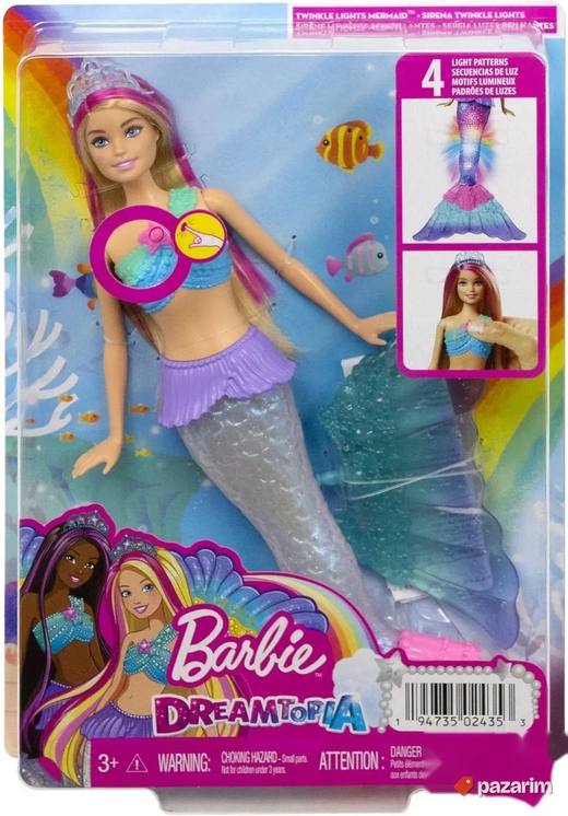 Barbie Dreamtopia Svetleća Sirena