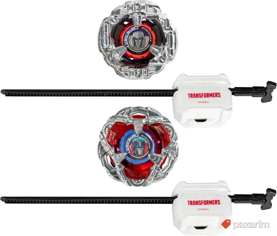 BEYBLADE X TRANSFORMERS Optimus prime vs Megatron 2