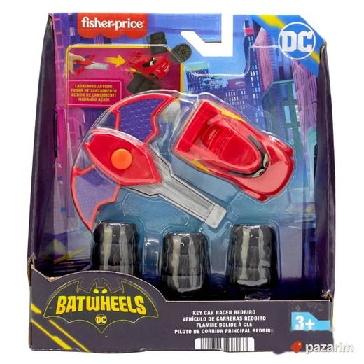 Fisher Price Batwheels auto sa ispaljivačem crveni