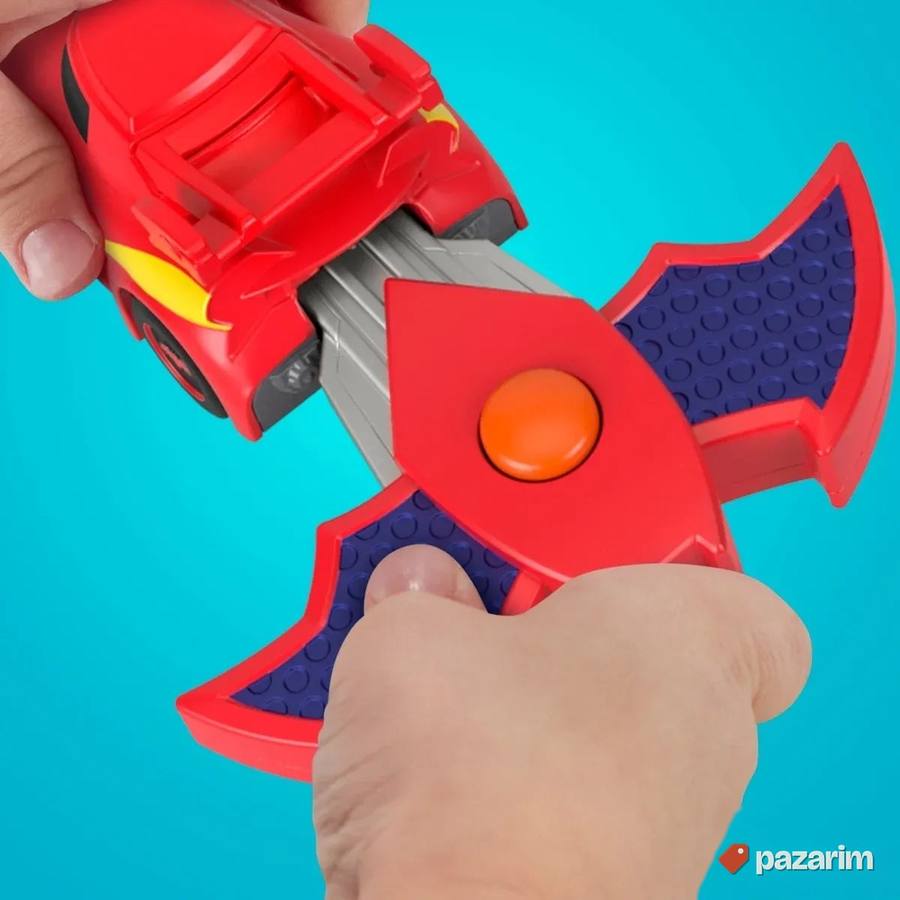 Fisher Price Batwheels auto sa ispaljivačem crveni 3