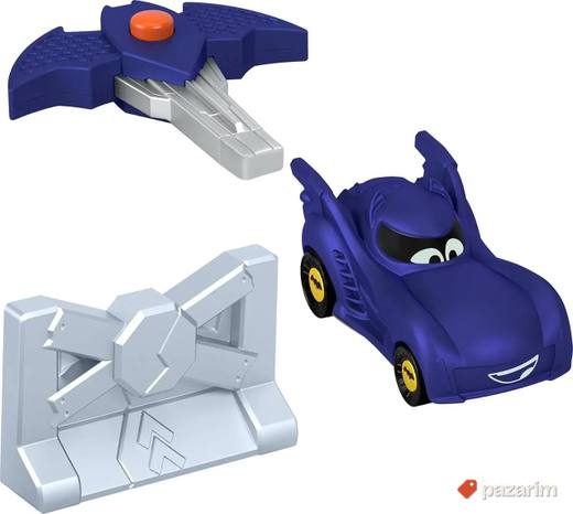 Fisher Price Batwheels auto sa ispaljivačem ljubičasti