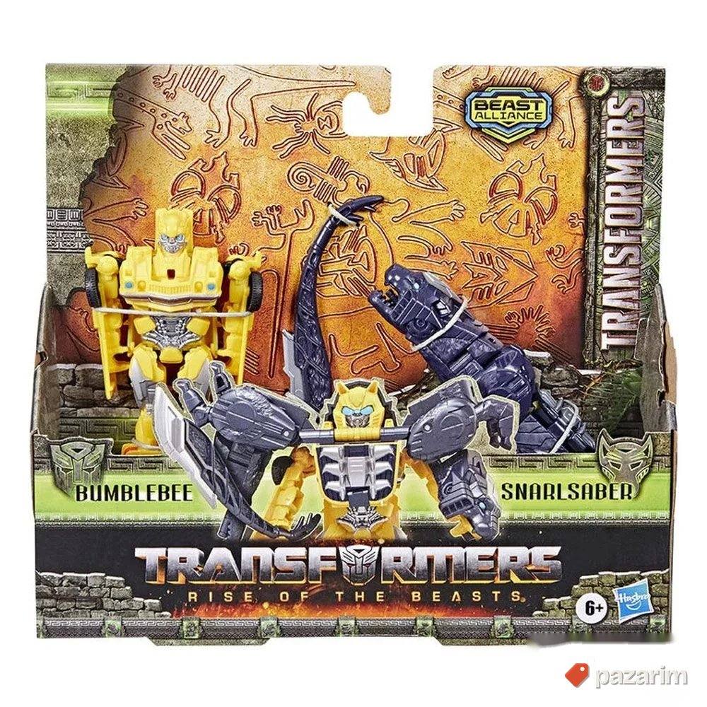TRANSFORMERS RICE OF THE BEAST Bublebee Snarlsaber 1