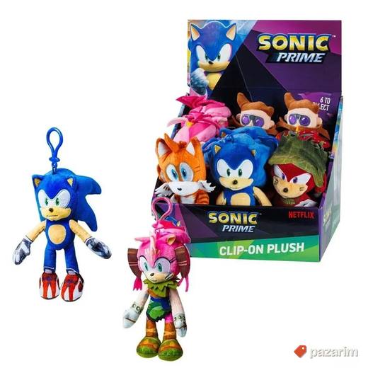 SONIC plišana figura privezak