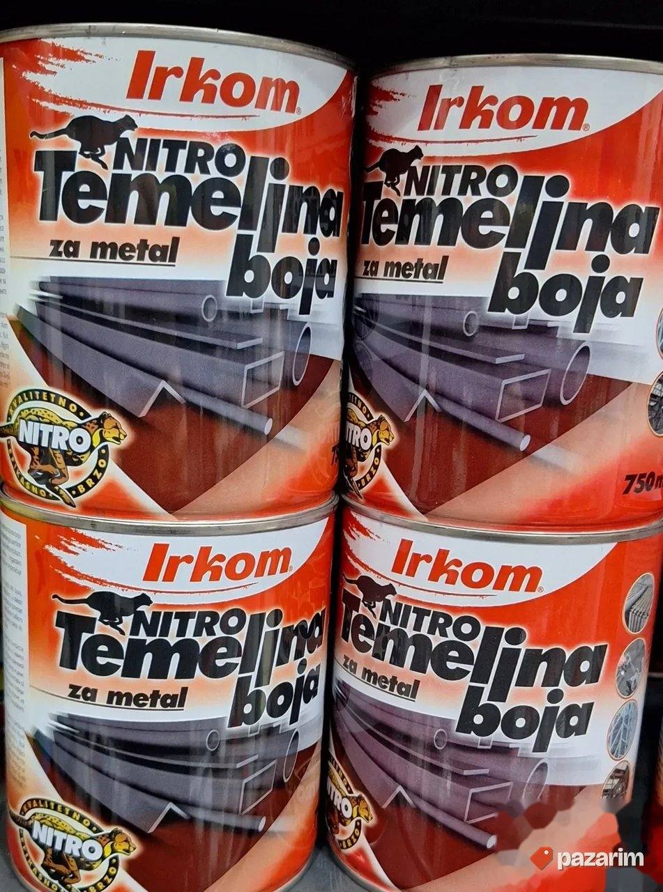 Irkom Nitro temeljna boja za metal 1