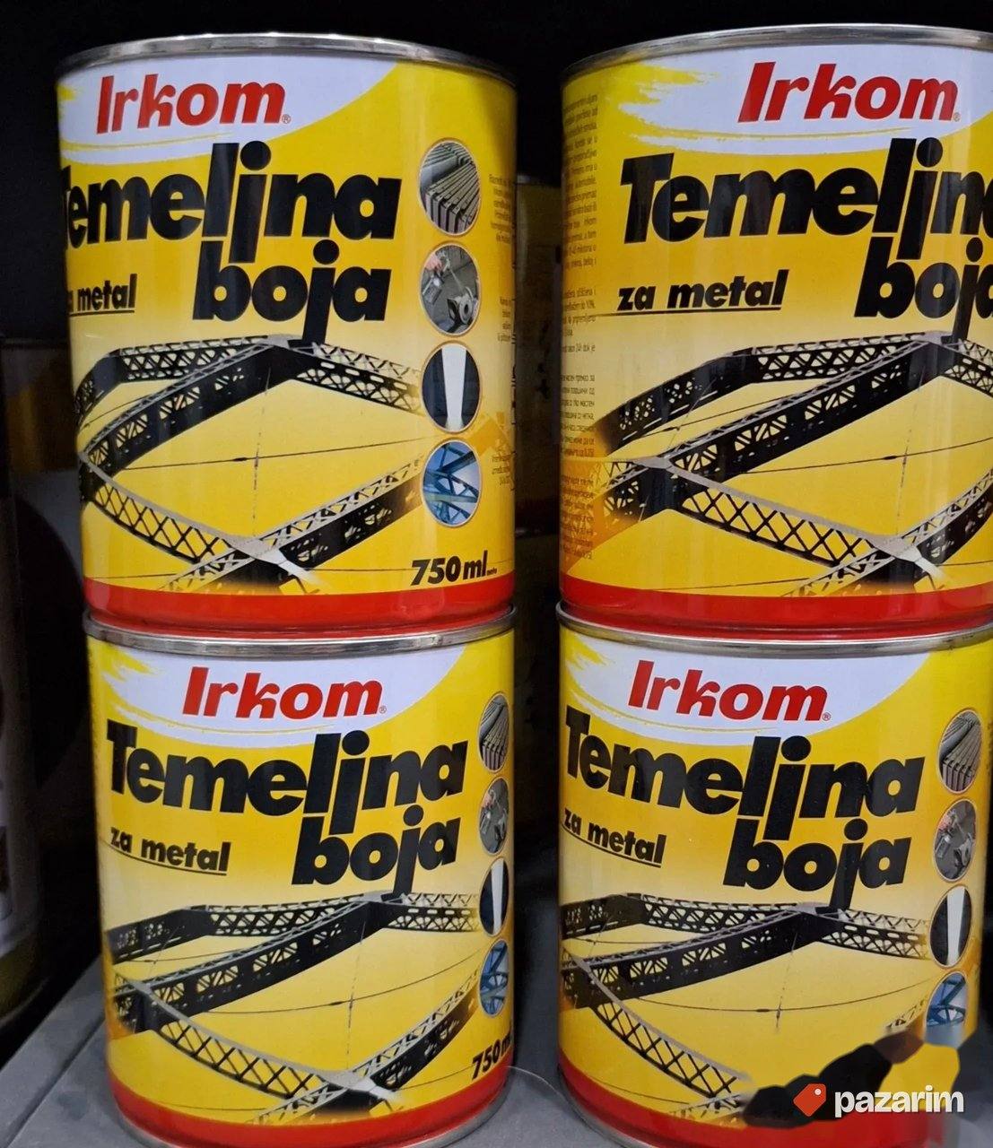 Irkom uljana temelnja(osnovna) za metal 1