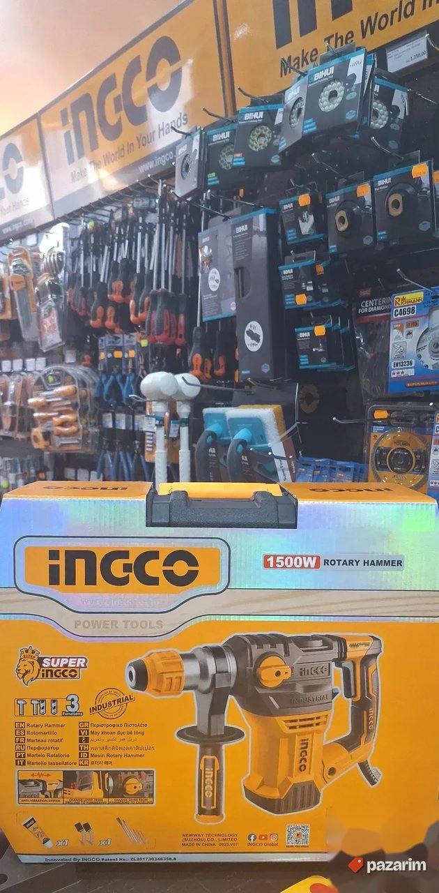 INGCO Industrial Hamer Bušilica 1500W SDS+ RH150028 2