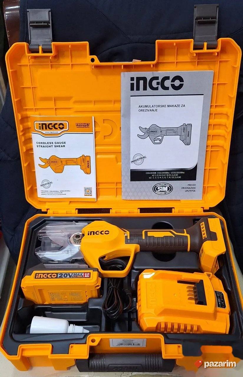 CSSLI203083 Aku makaze za orezivanje SUPER INGCO 2