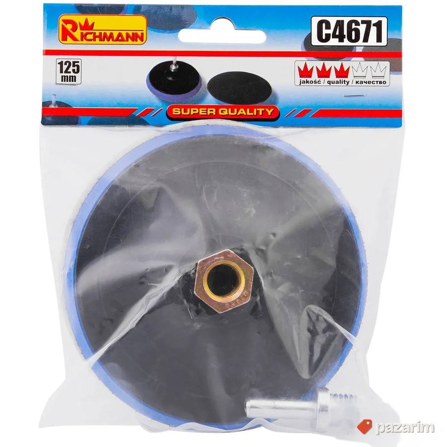 Nosac brusnog papira 125mm Richmann 3
