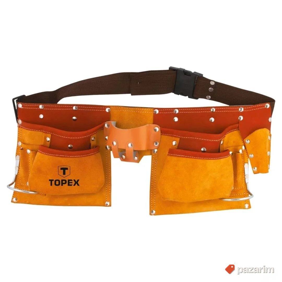 Torba kožna za alat (sa pojasom) – TOPEX 79R405 1