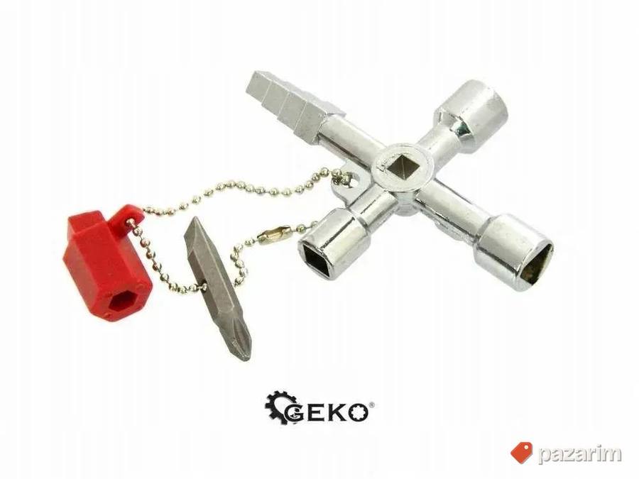 Univerzalni ključ za radijator i tehničke ormare Geko 4