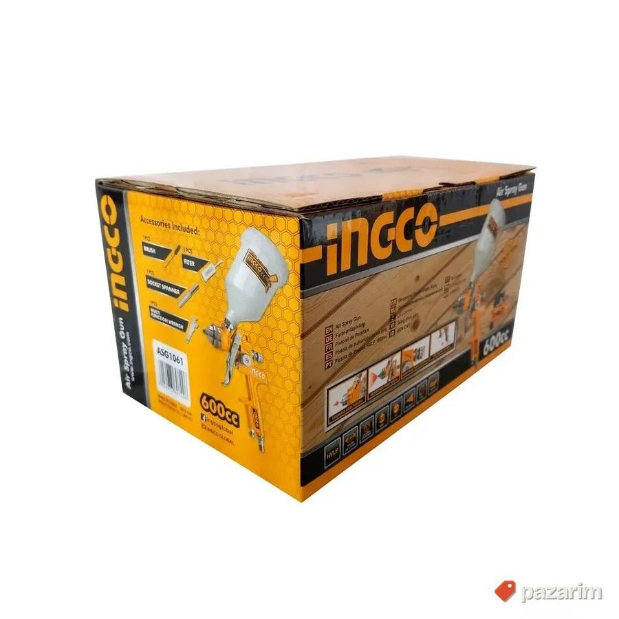 Pištolj za farbanje ASG1061 600cc INGCO 4