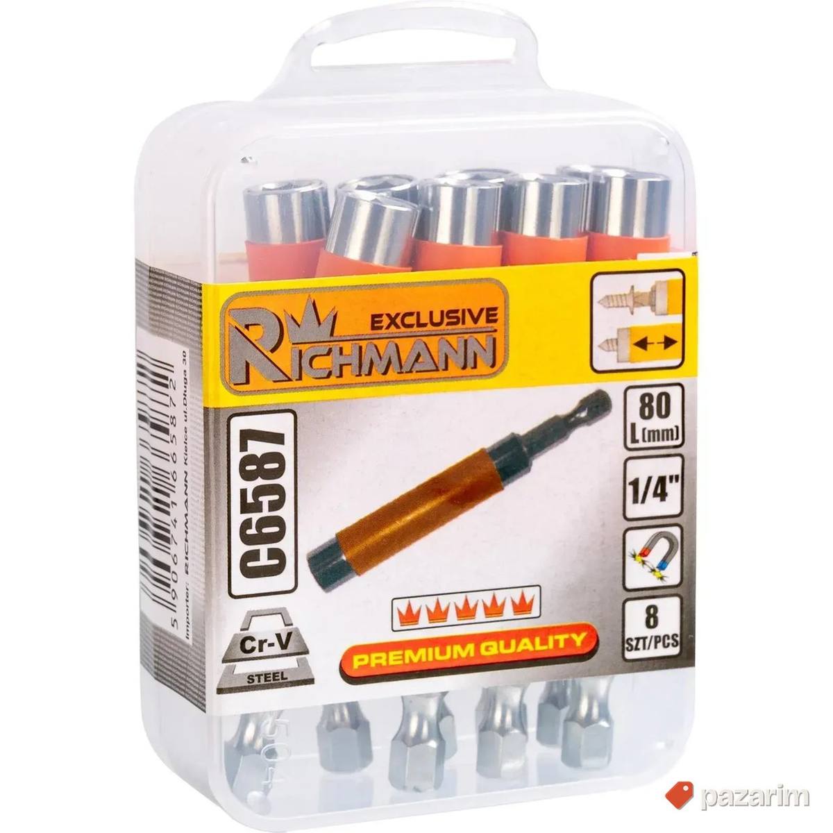 Richmann C6587 Set Automatskih Držača Bita 80mm (8 komada) 1