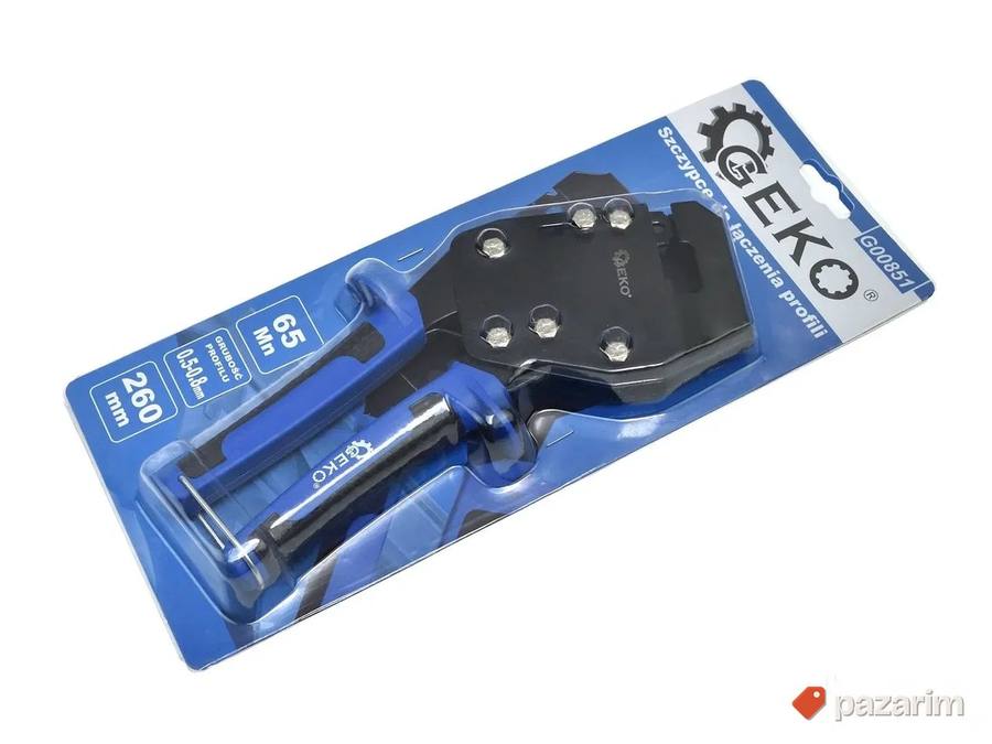Geko G00851 Klešta za spajanje C i U profila 260mm 5