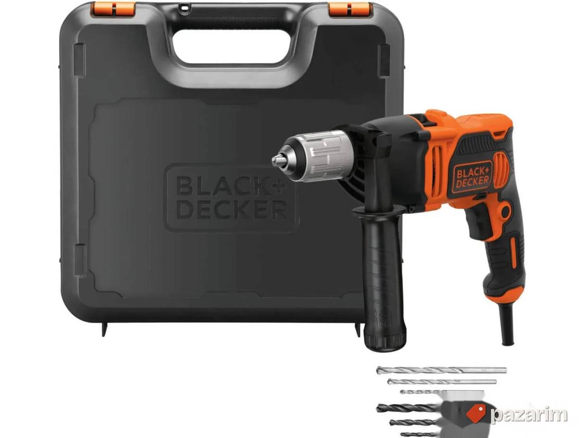 Black & Decker Vibraciona bušilica BEH850K-QS 850W + Kofer 1