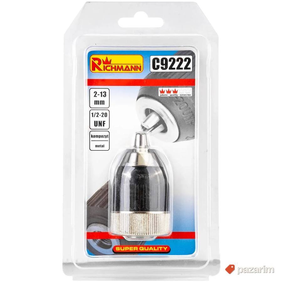 RICHMANN Metalna brzostezna glava 2-13mm 1/2" C9222 2