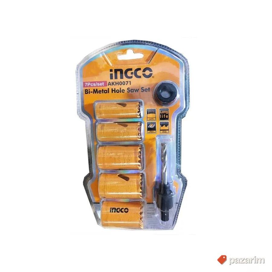 INGCO AKH0071 Set Bi-Metalnih Kruna Za Metal i Drvo 7 KOM 3
