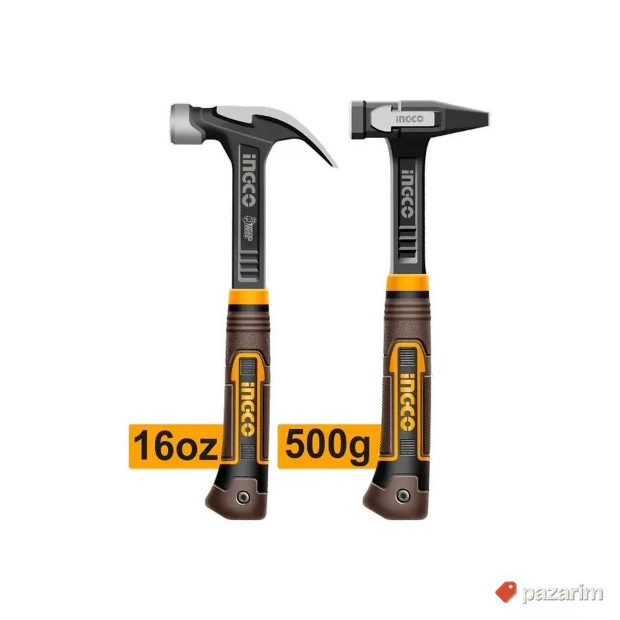 SUPER INGCO HCH9004L Set Čekića i Sekire 4 u 1 (Heavy Duty) 2