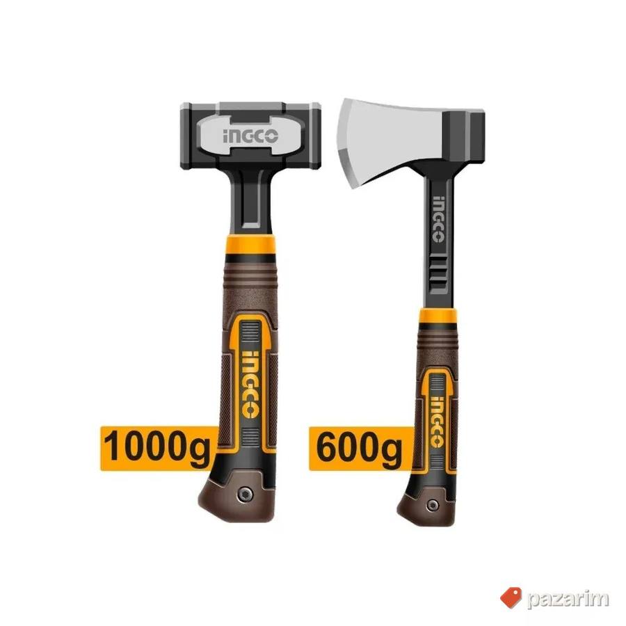 SUPER INGCO HCH9004L Set Čekića i Sekire 4 u 1 (Heavy Duty) 3