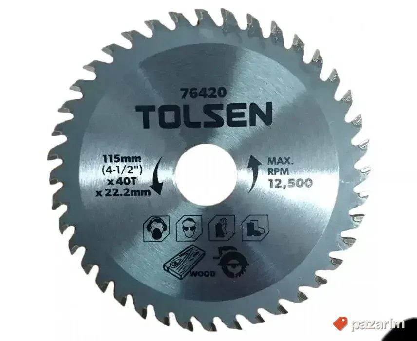 Tolsen 76420 List kružne testere za drvo 115mm x 40T 1