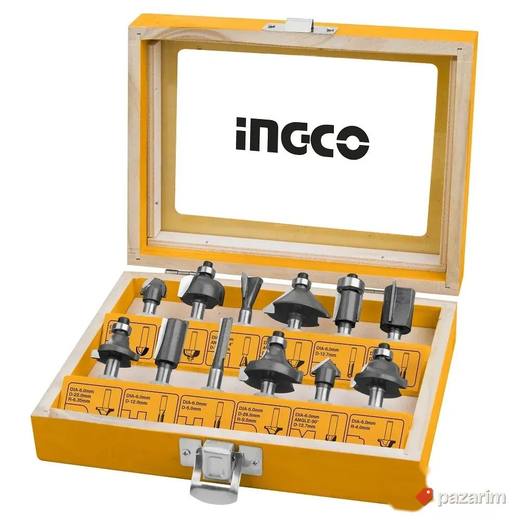INGCO 12-delni set glodala (8 mm) AKRT1211