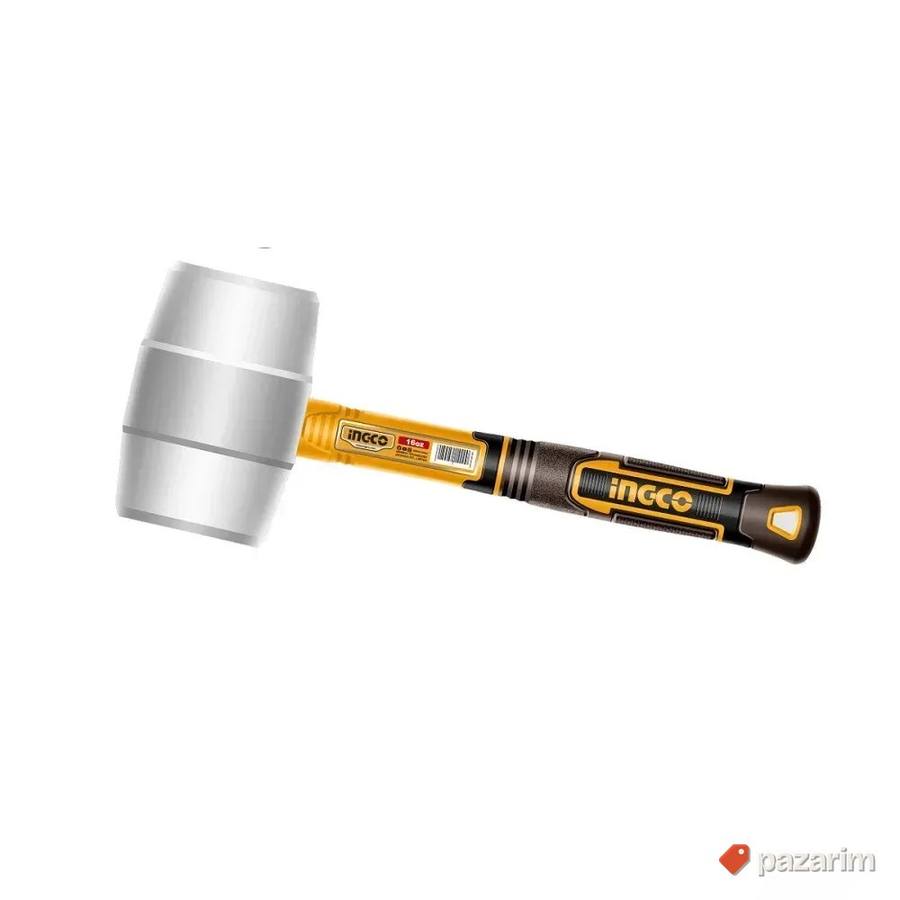 INGCO Gumeni Čekić 450g HRUH8916 - BELI 2