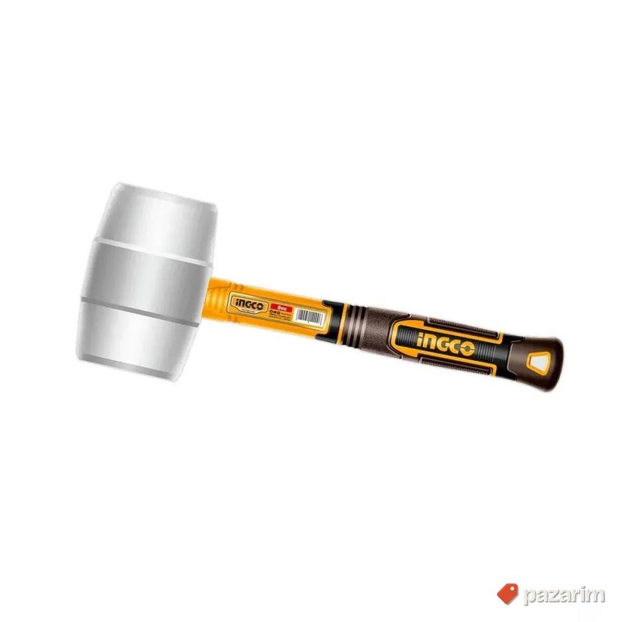 INGCO Gumeni Čekić 220g HRUH8908 - BELI 2