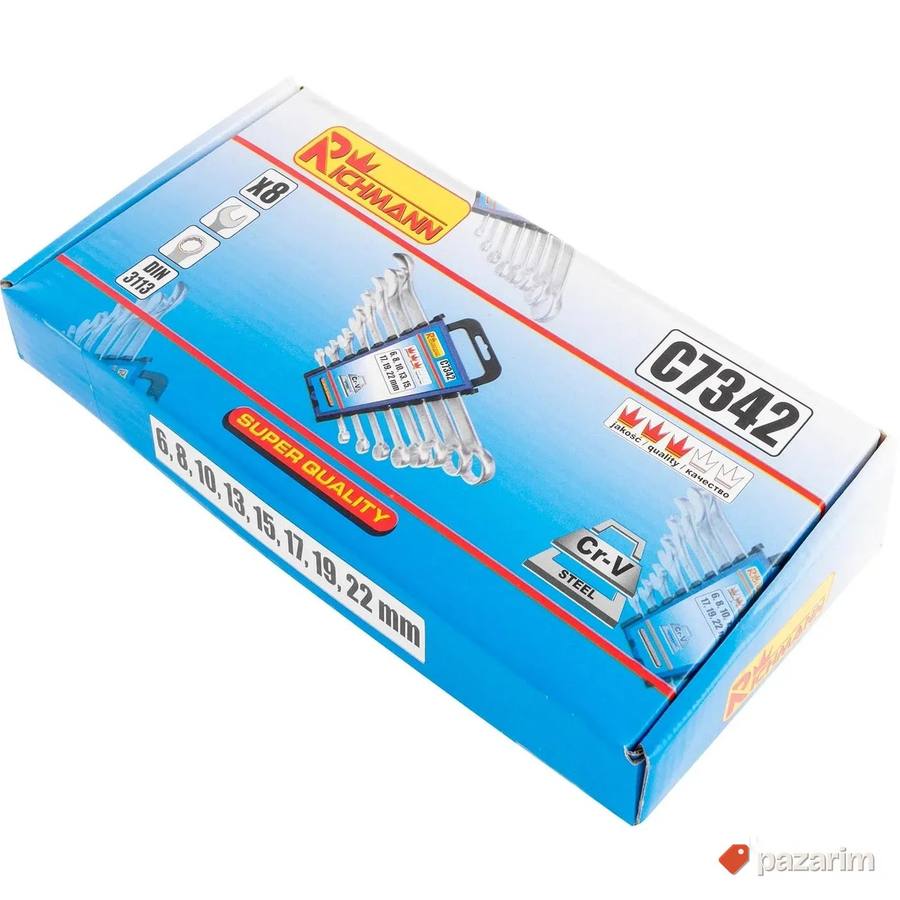 Richmann Set kombinovanih ključeva 6-22 mm - 8 kom (C7342) 3