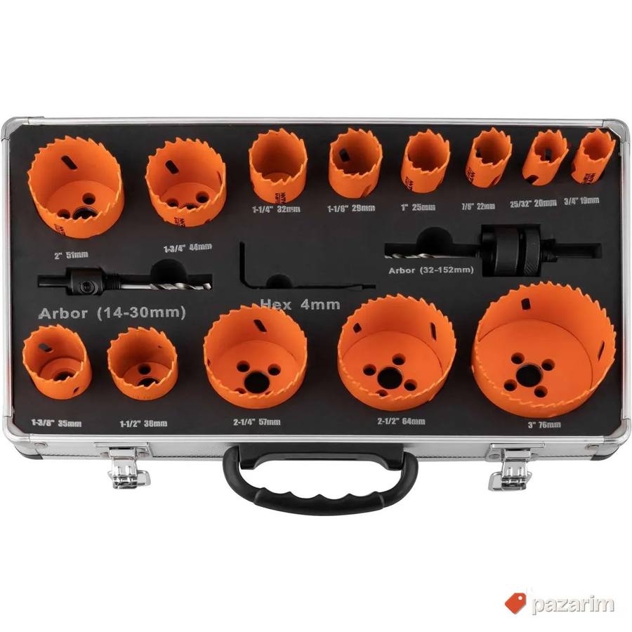 Richmann C2199 Set Bimetalnih Kruna (HSS M3) – 16 delova 2