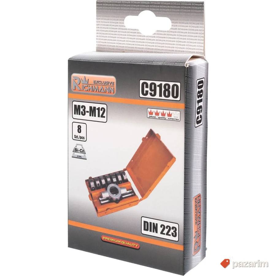 Richmann Exclusive C9180 Set nareznica M3-M12 (8 delova) 4
