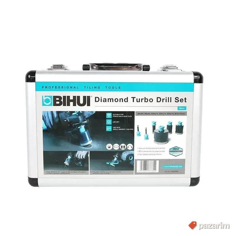 BIHUI DBDMK6 Set Dijamantskih Kruna M14 (6-70mm) 6/1 2