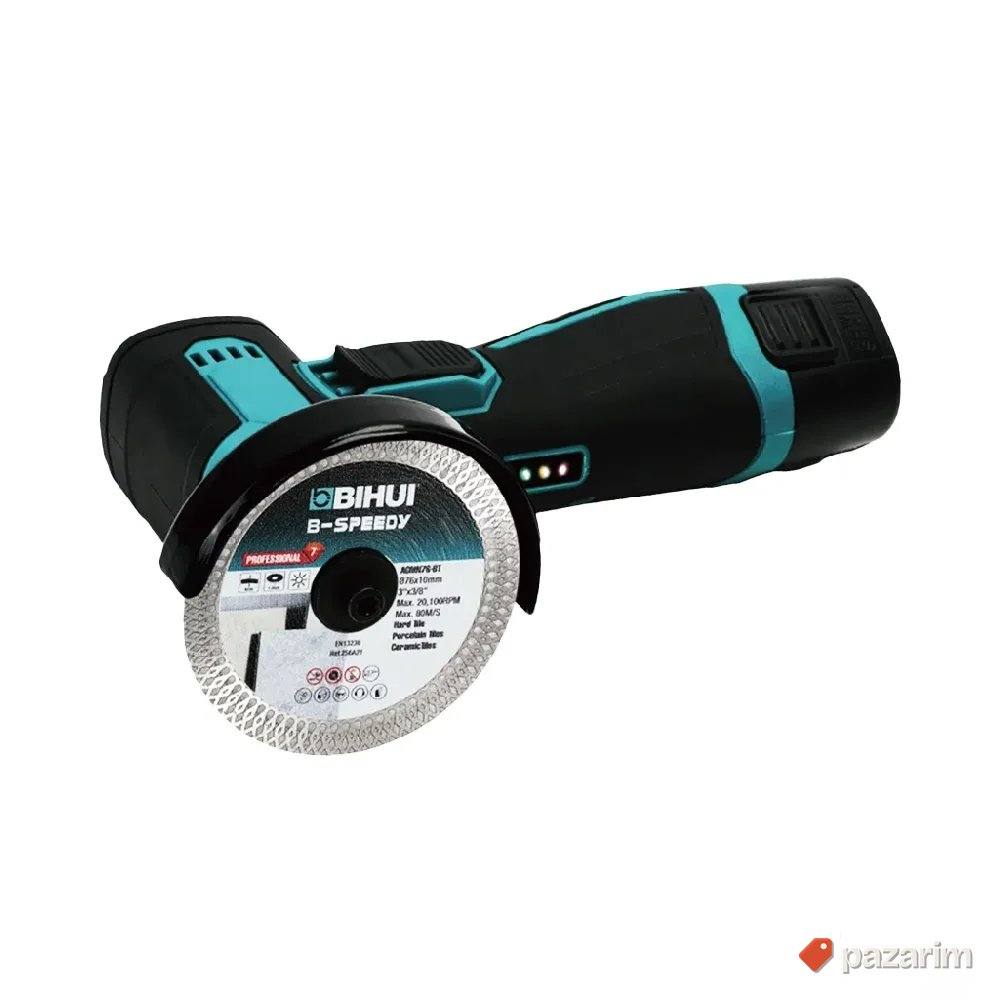 BIHUI Mini Aku Ugaona Brusilica 76mm AGMN76 - NOVO! 1