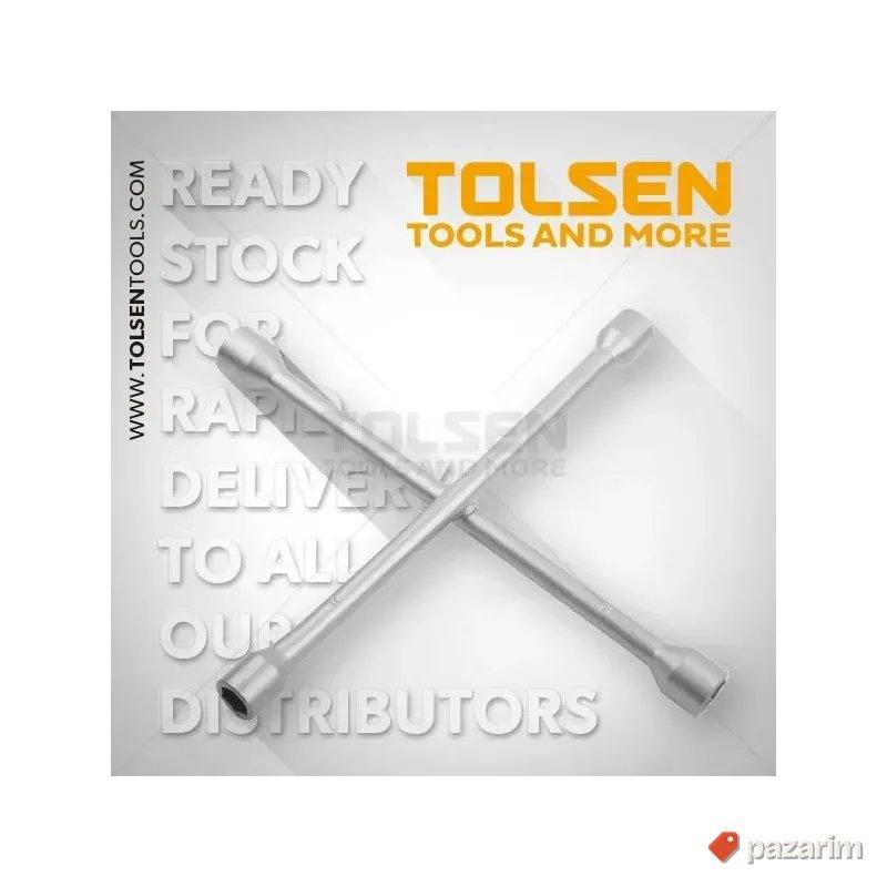 Tolsen 15079 Krstasti ključ za točkove 14" (17-23mm) 1