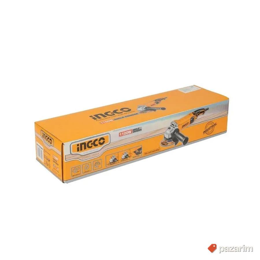 Brusilica sa potenciometrom INGCO AG1100385 – 1100W / 125mm 3