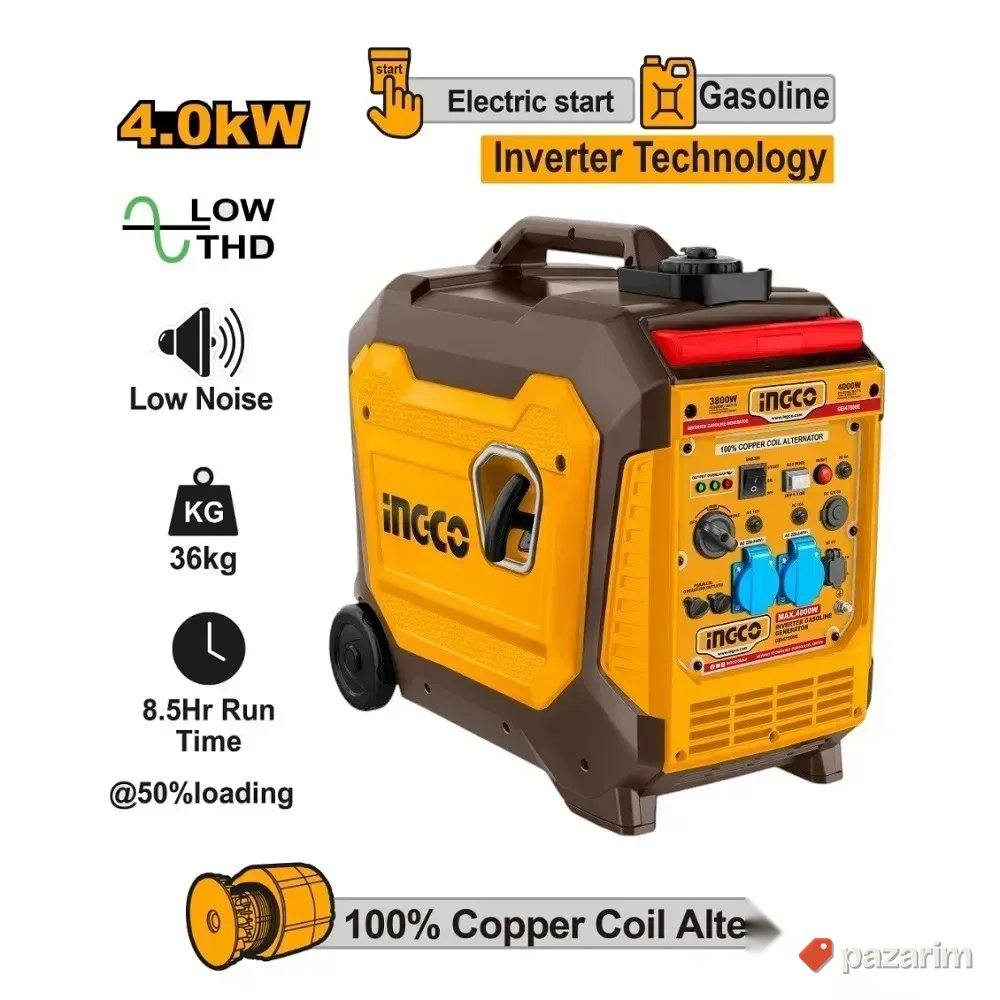 INGCO Inverterski Bešumni Agregat 4.0 kW GEI47506E 1