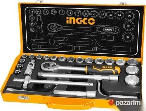 INGCO Set gedora 24/1 1/2" HKTS0243 Profesionalni u koferu