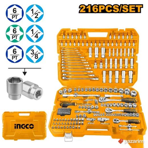 INGCO Profesionalni Set Alata 216/1 HKTHP22161