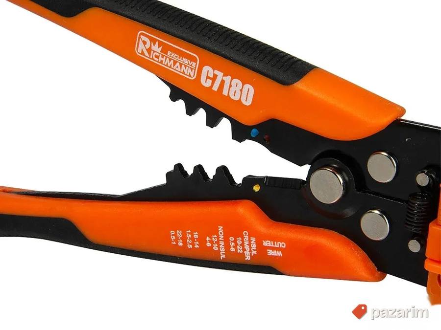 Klešta za izolaciju i krimpovanje 3u1 Richmann C7180 3