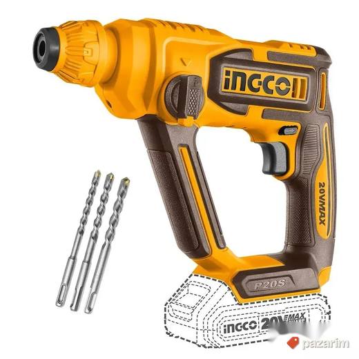 INGCO Aku hamer bušilica 16mm CRHLI20168 - Brushless SOLO
