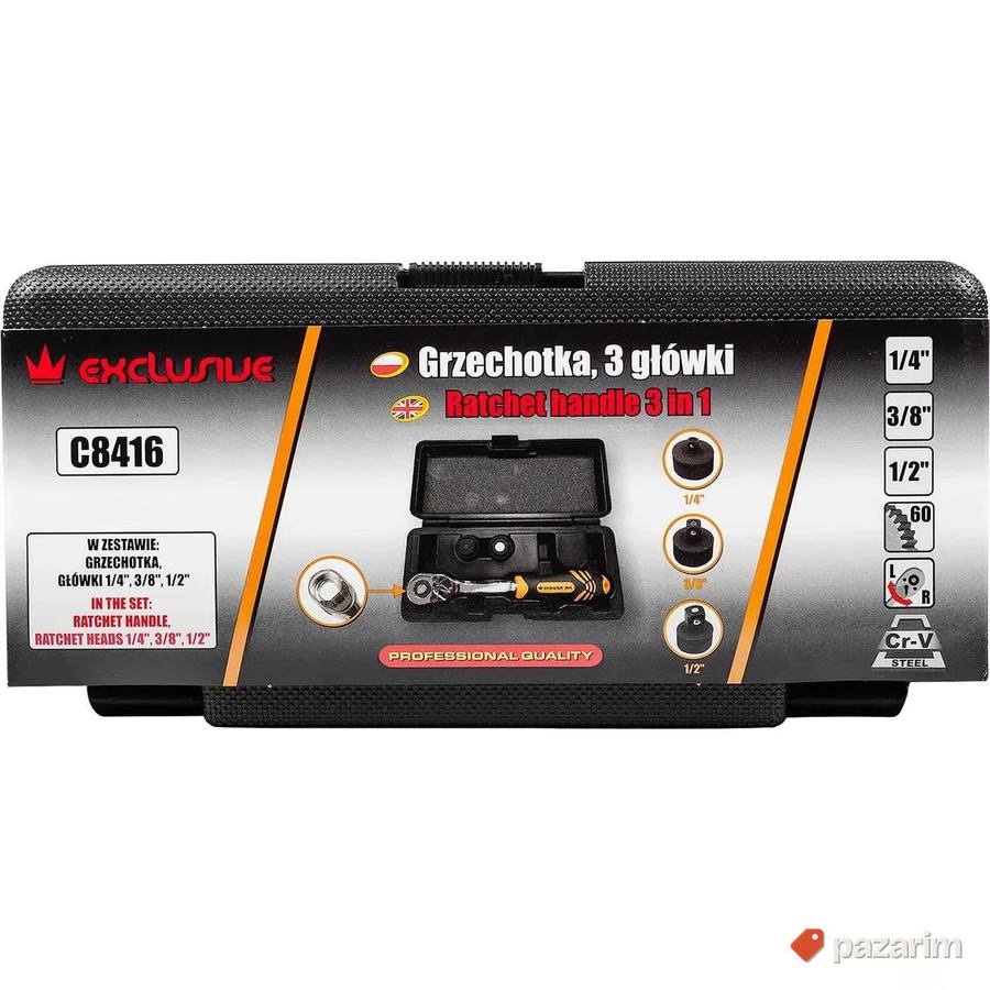 Richmann C8416 Ručica Gedore 3 u 1 (1/4", 3/8", 1/2") 8
