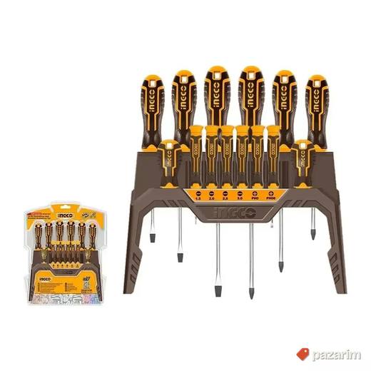 INGCO Set Odvijača 14 u 1 + Precizni Šrafcigeri HKSD1428