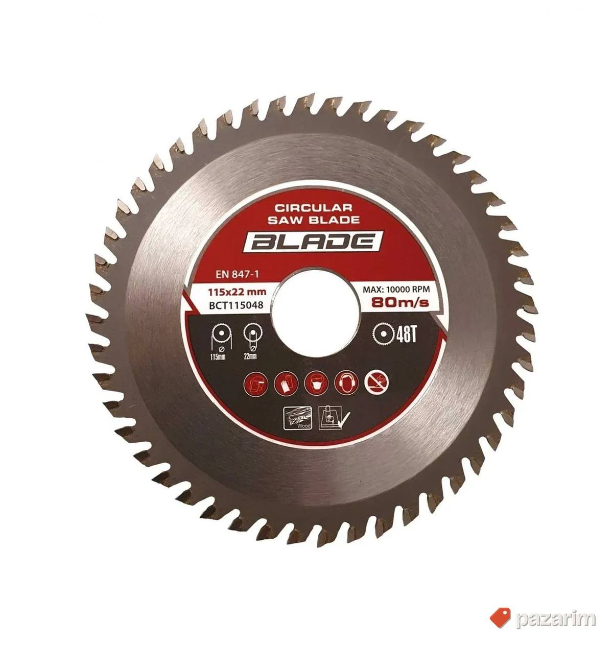 BLADE Kružna testera fi 125 mm / 48 zuba (BCT125048) 1