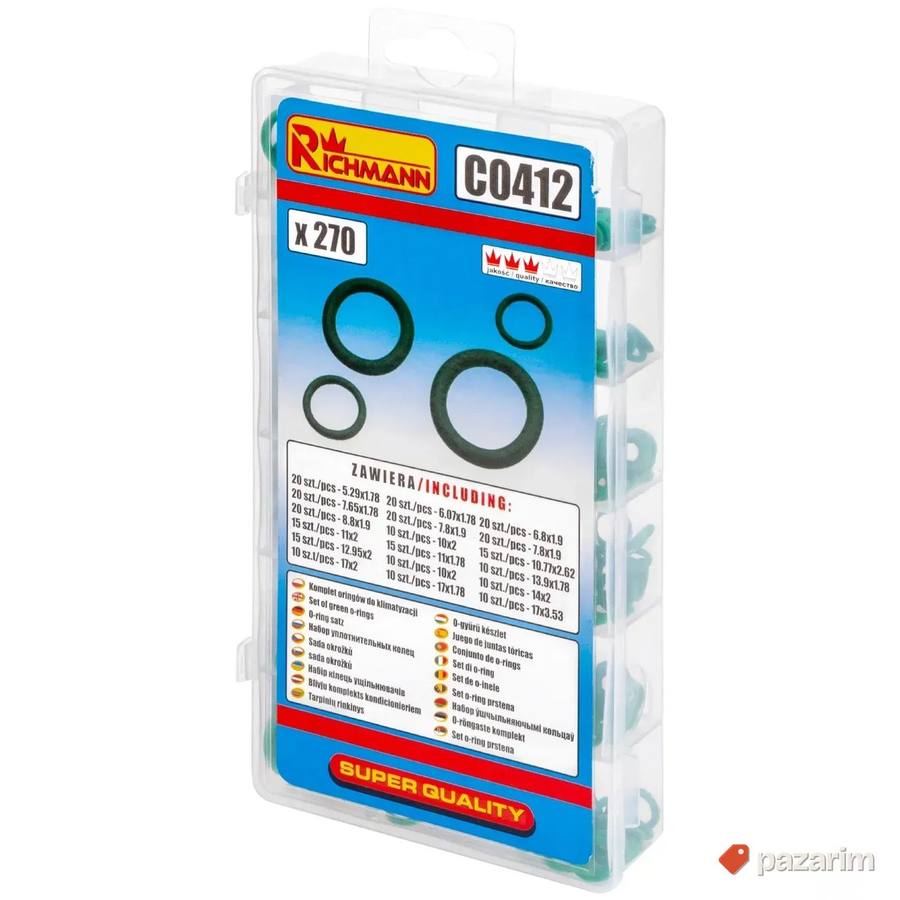 Richmann O-Ring gumice za klime 270 kom 3