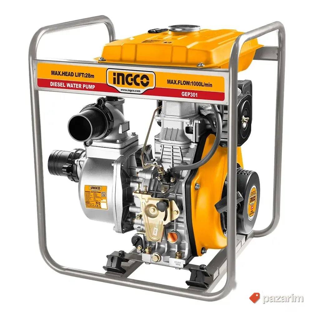 INGCO GEP301 Dizel pumpa za vodu 5.5 KS / 3" 1