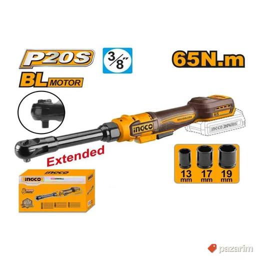 INGCO Aku Produžena Račna 20V 65Nm CDRLI206529