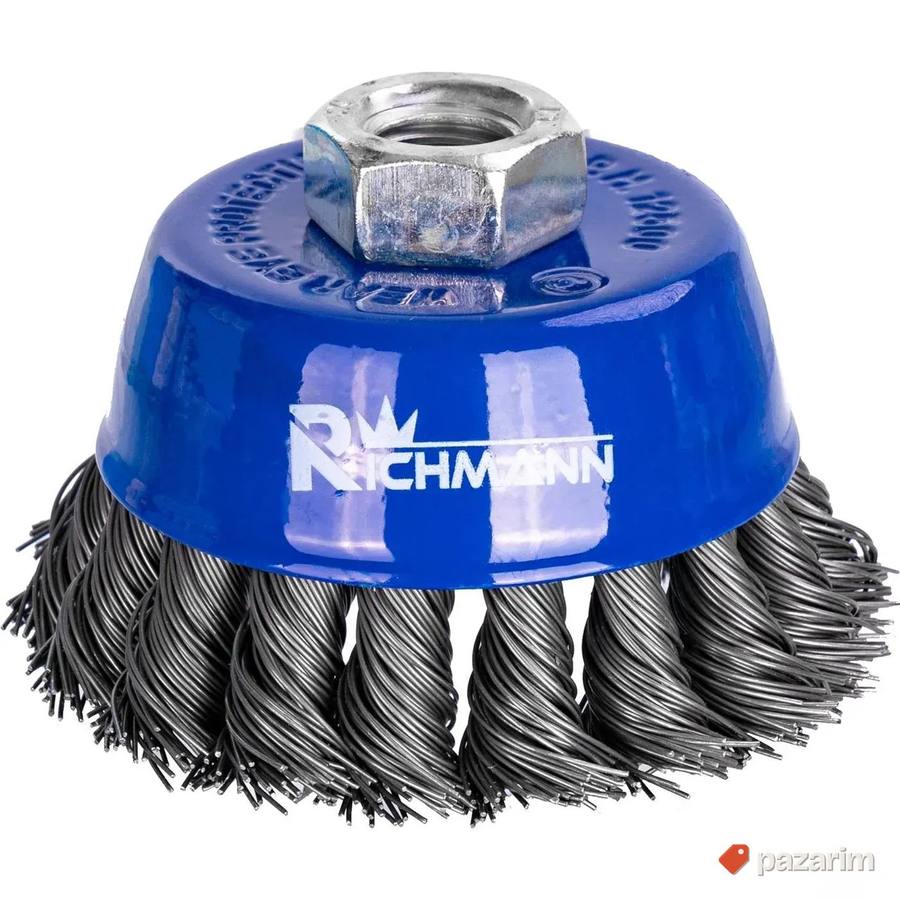 RICHMANN Lončasta Žičana Četka za Brusilicu 80mm M14 C4307 2
