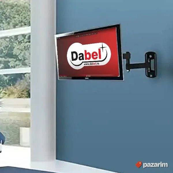 Nosač za TV N117 Crna (37"-63" / do 40kg) Zglobni 3