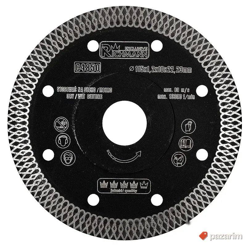 Richmann Ultra Tanka Dij. Ploča za Keramiku 115mm - PREMIUM 1