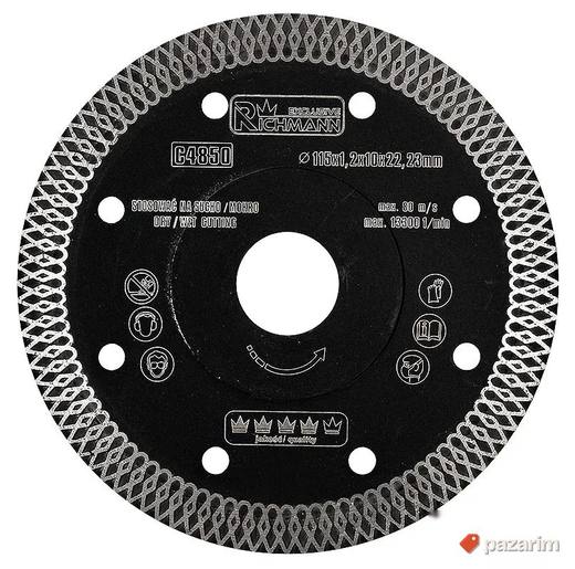Richmann C4850 dijaman. ploča za keramiku 115mm ultra tanka