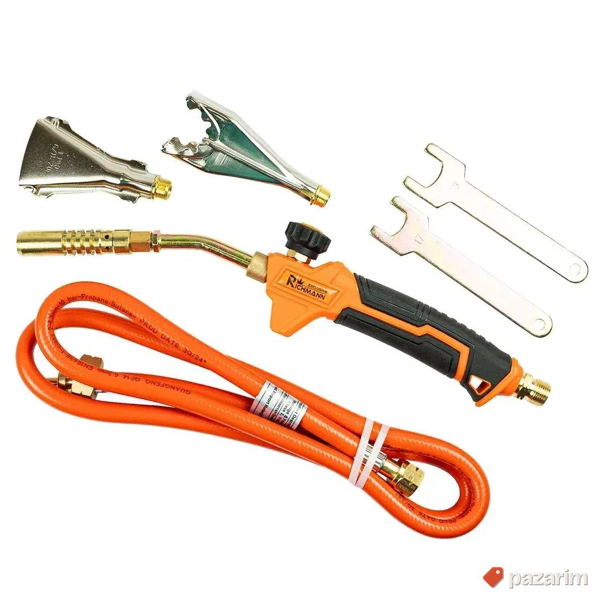Richmann Plamenik sa 3 glave (400 mm) + crevo 1.5m (3-6kW) 1