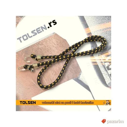 Tolsen Elastično uže za prtljag 1200mm / 48"